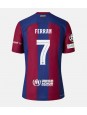 Barcelona Ferran Torres #7 Heimtrikot 2023-24 Kurzarm